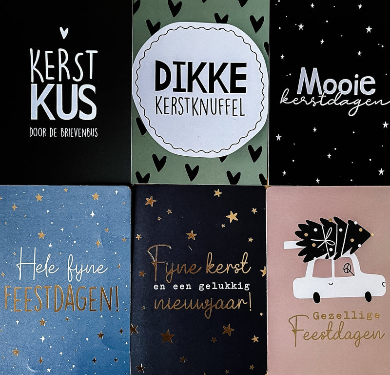 Brievenbuscadeautje Knusse kerst