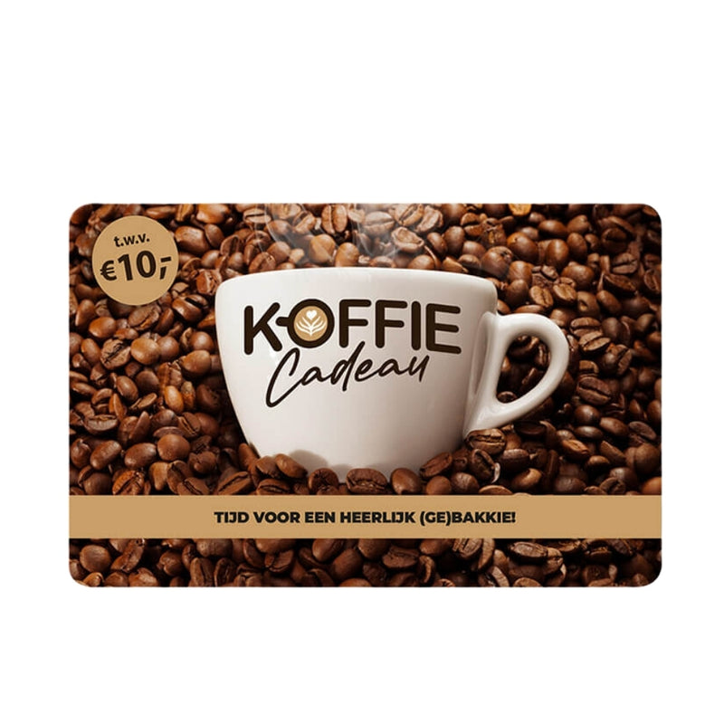 Koffiemoment Cadeaubon - 1000 locaties