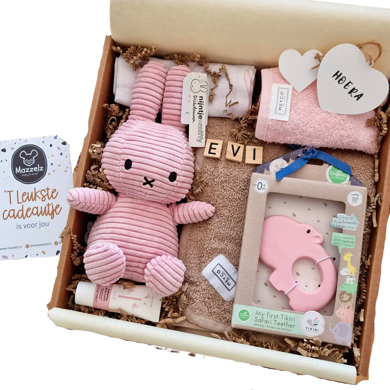 Kraamcadeau Box Meisje - Nijntje Roze Groot