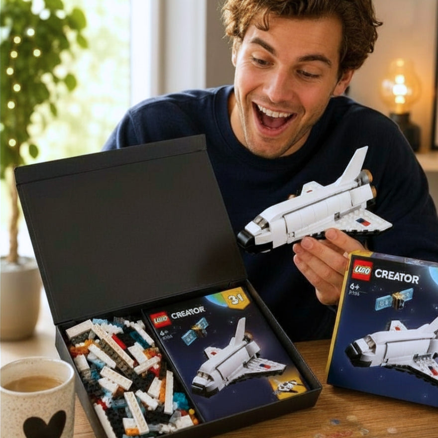 LEGO® Raket - Brievenbuscadeau