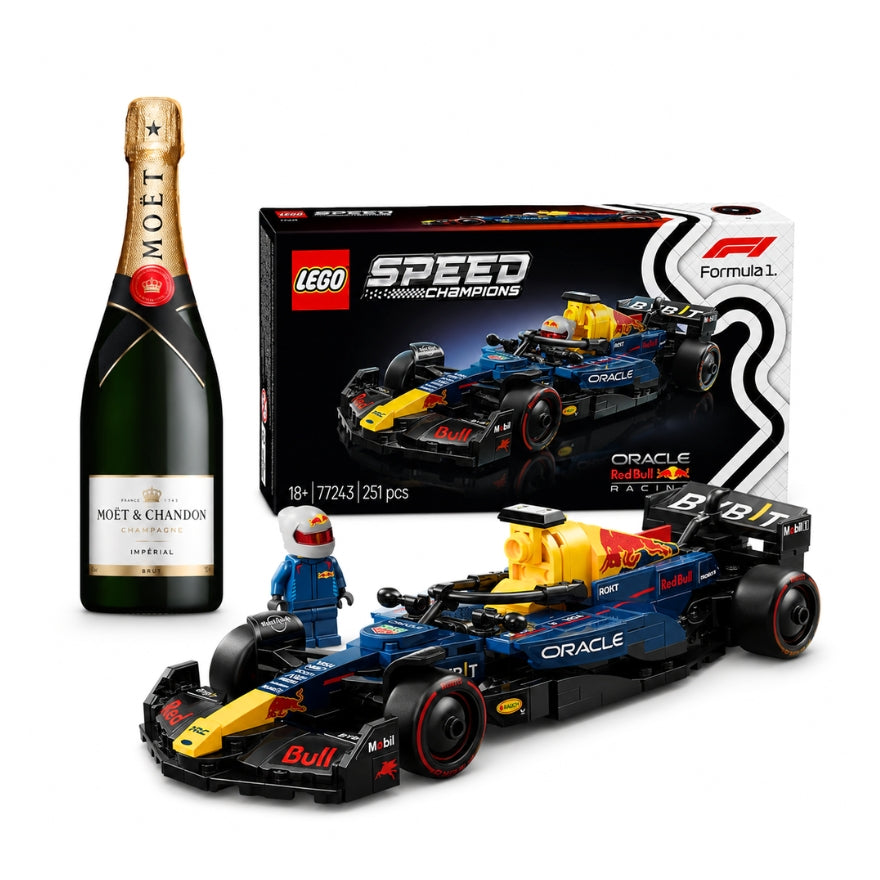 Formule 1 - LEGO® Red Bull cadeau met Moët Chandon Champagne