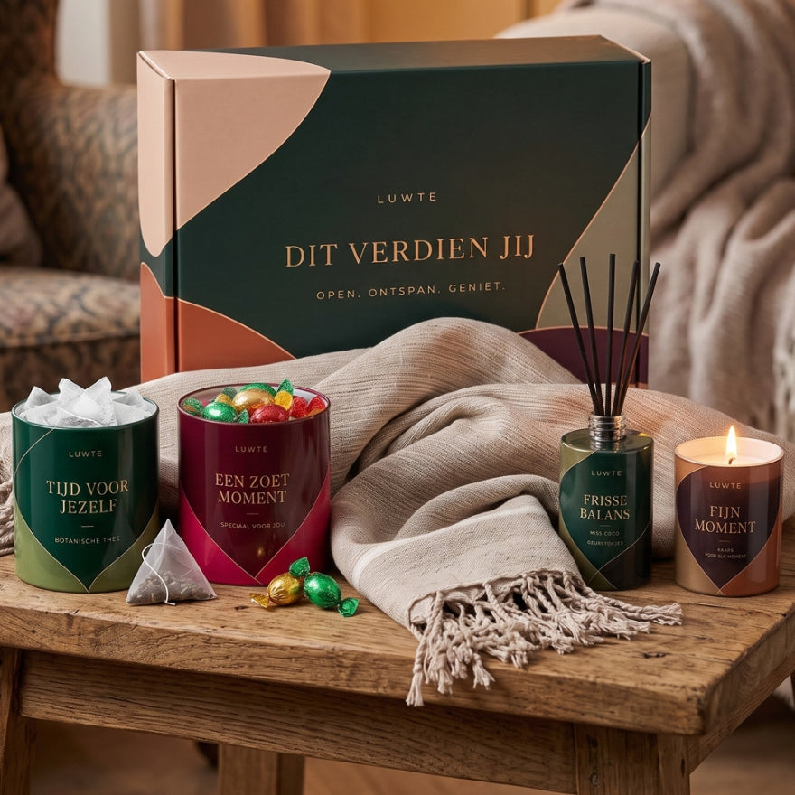 LUWTETijd om te Genieten - Kerstpakket
