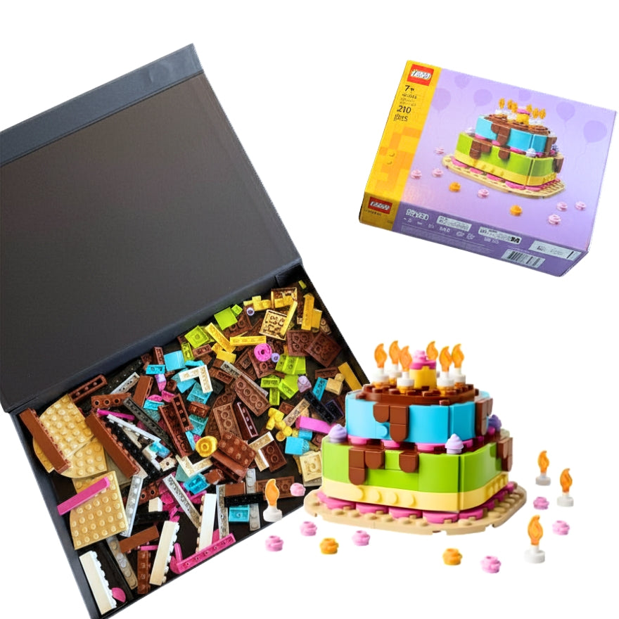 LEGO - Verjaardagstaart (brievenbuscadeau)