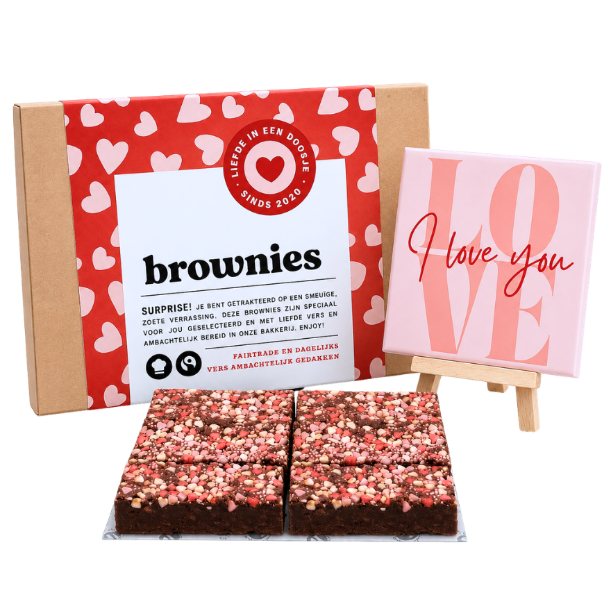 Love Bite Brownies & Tegeltje