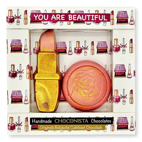 Chocolade make-up set & Thee – Cadeau voor make-up liefhebber