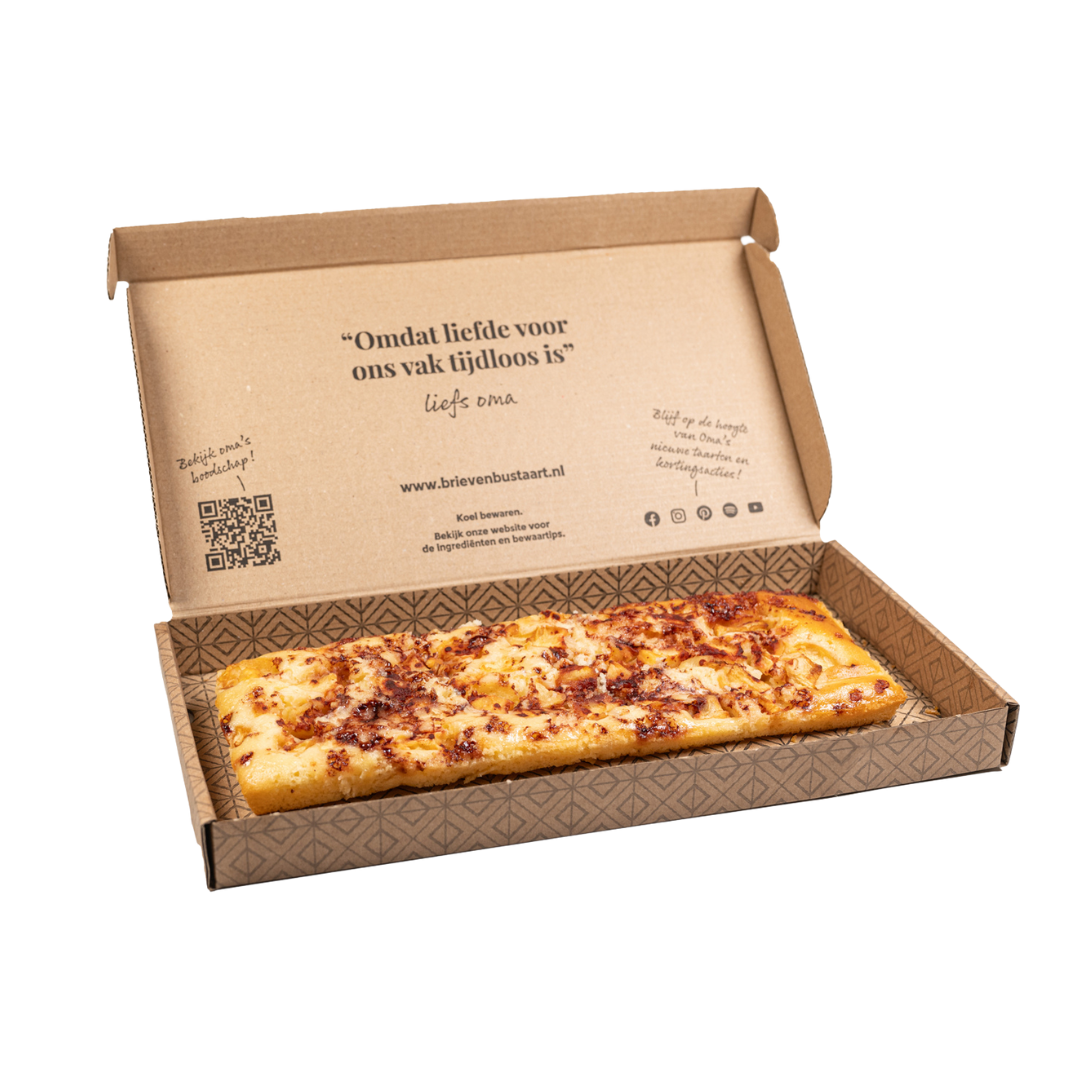 Brievenbus Appelcake Vegan