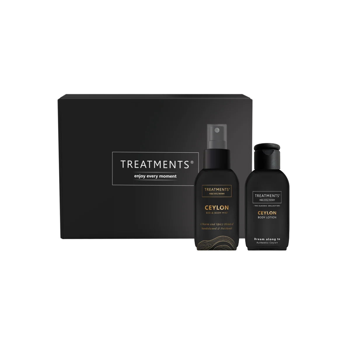 Body & Fragrance Mailbox (Brievenbus Giftbox - 4 geuren) van Treatments