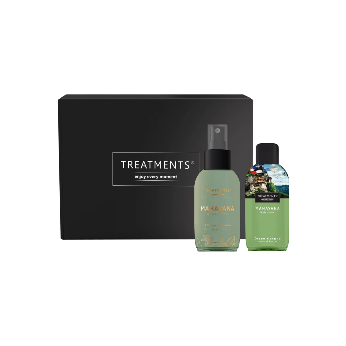Body & Fragrance Mailbox (Brievenbus Giftbox - 4 geuren) van Treatments