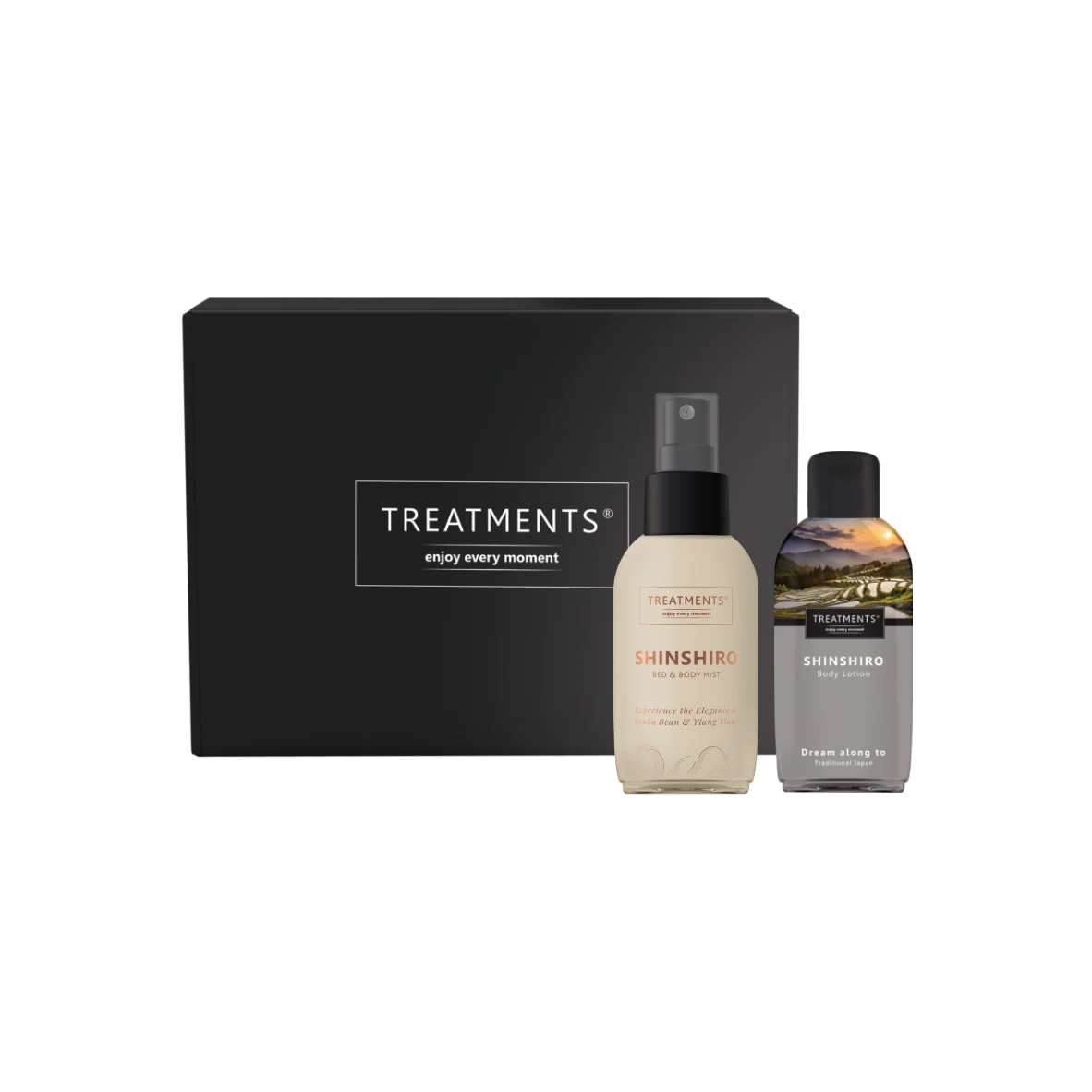 Body & Fragrance Mailbox (Brievenbus Giftbox - 4 geuren) van Treatments