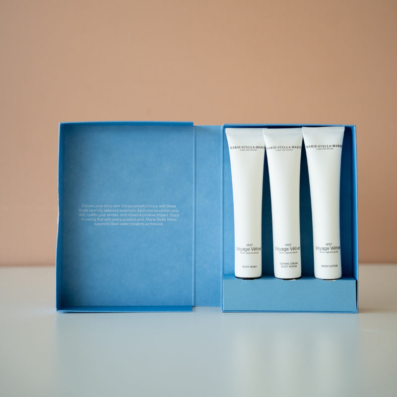 GiftSet Daily Care Essentials - Voyage Vétiver - Marie-Stella-Maris