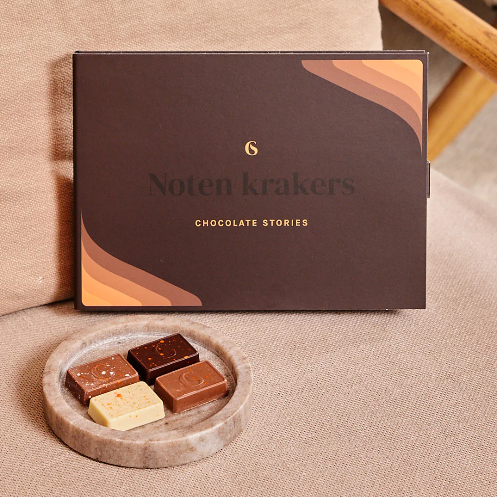 Noten krakers chocolade - brievenbuscadeau