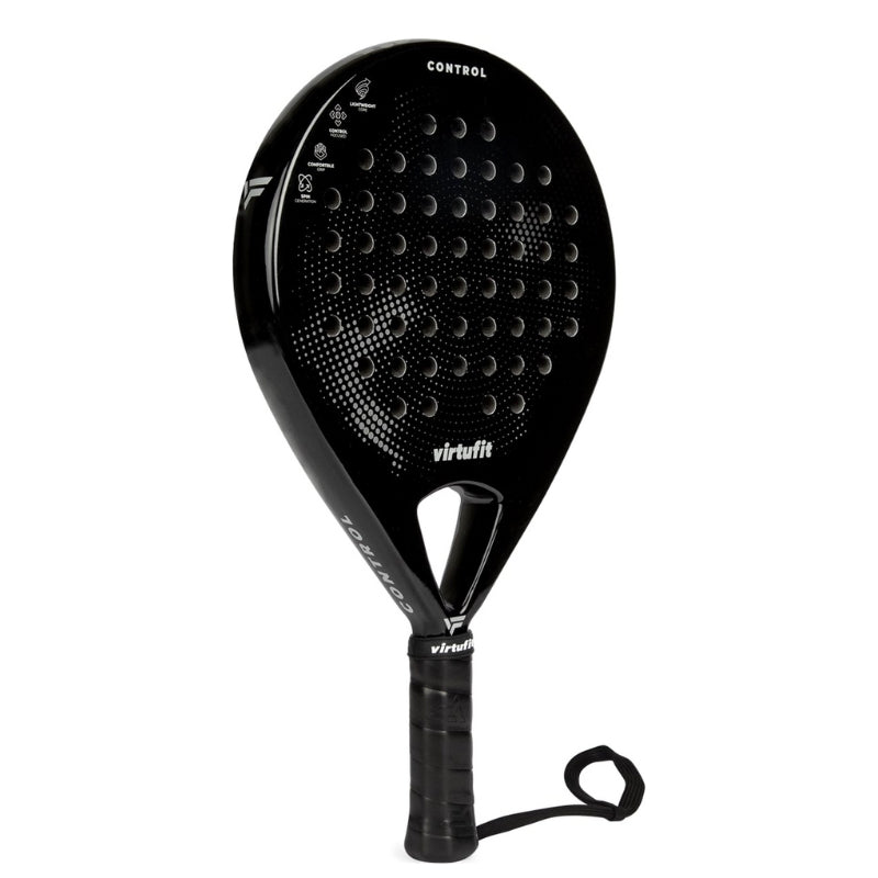 VirtuFit Precision Pro Padel Racket - Zwart - Goud