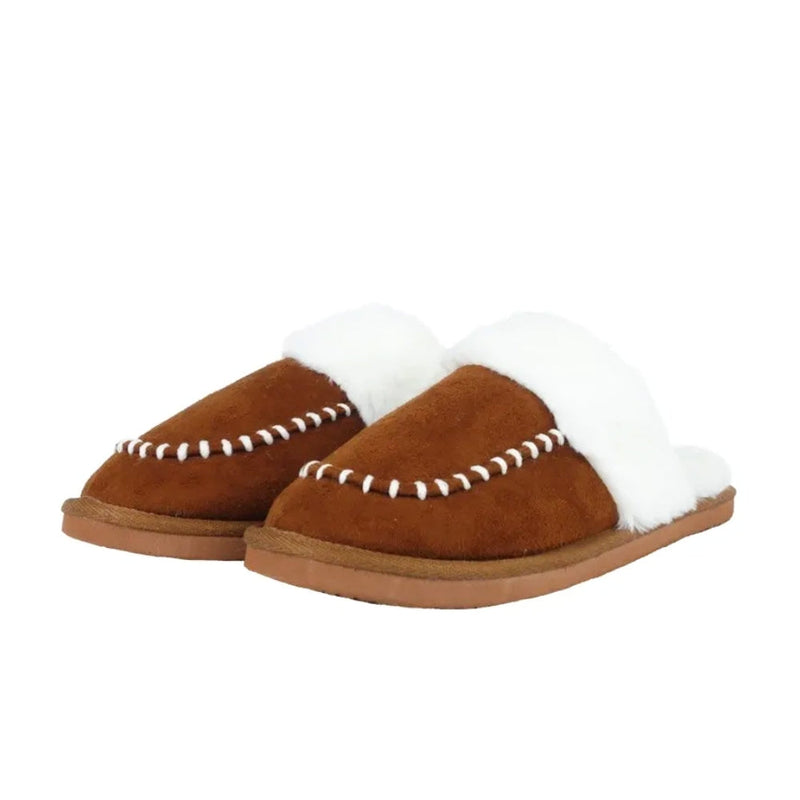 Sloffen cadeau met stoffentas