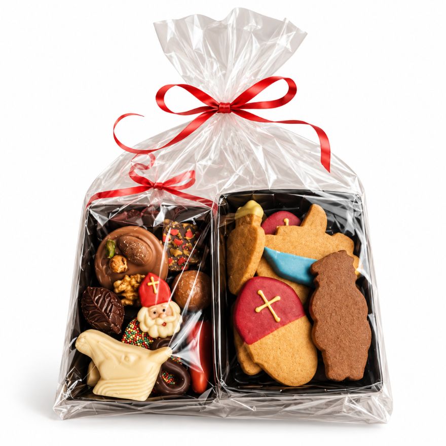Sinterklaaspakketje Smullen met Sint – Chocolade & Koekjes