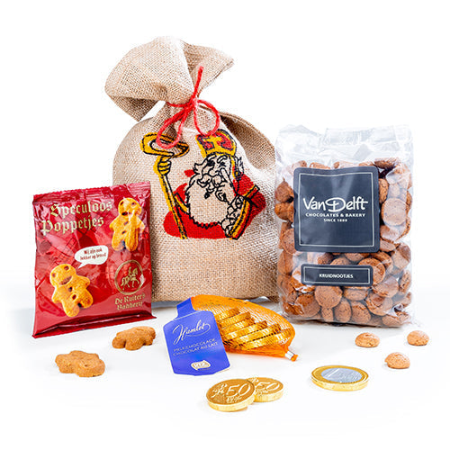 Sinterklaaspakket De jute snoepzak van Sinterklaas