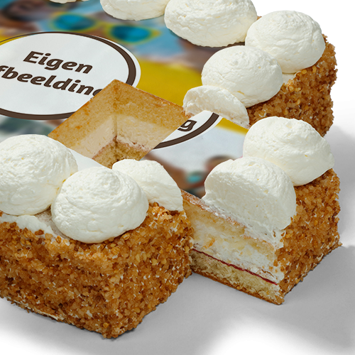 Slagroomtaart Vierkant