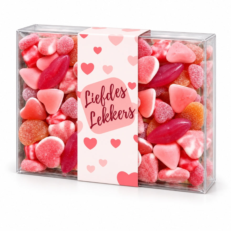 Liefdes Lekkers - snoep cadeau