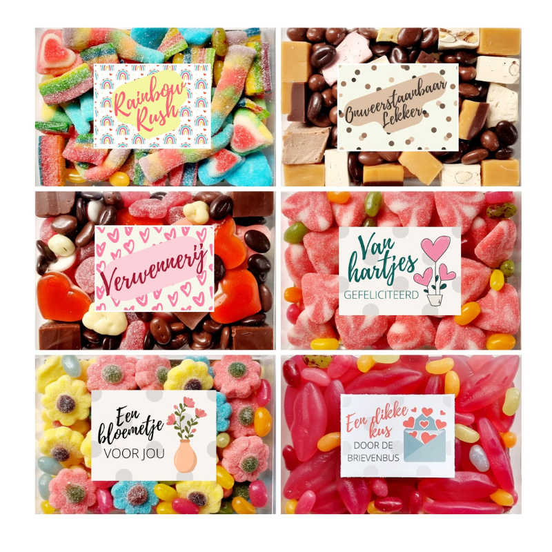 Snoepdoos Mix and Match - maxi
