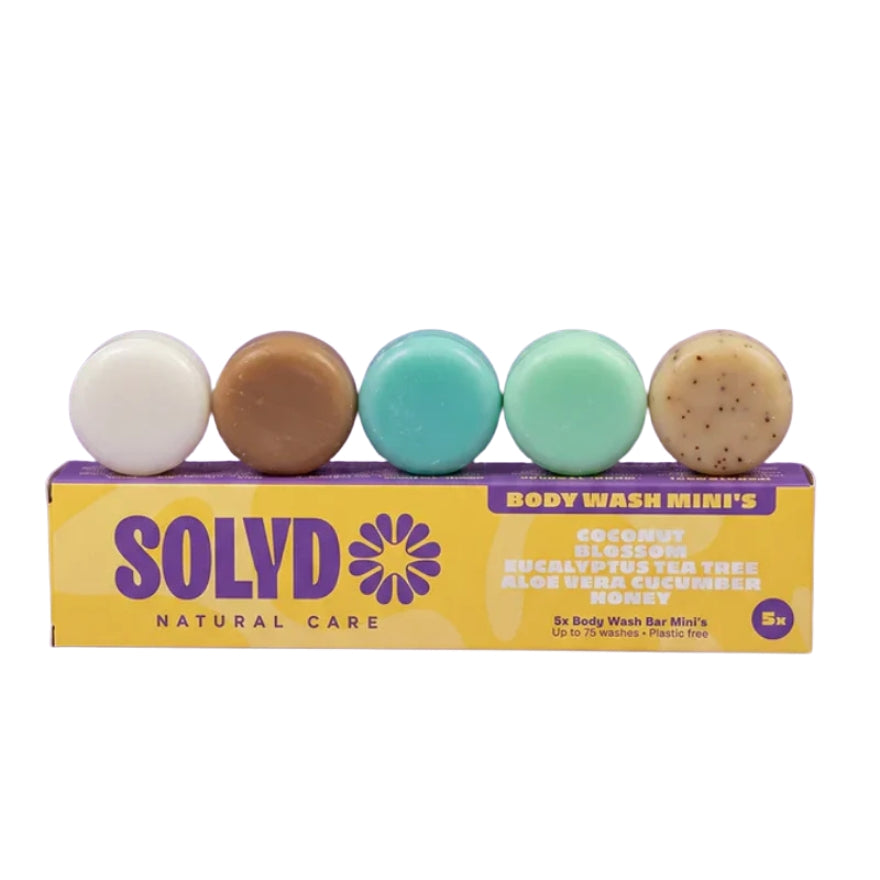 Body Bar Proefpakket Vegan | 5 Samples & Chocolade | Duurzaam Cadeau