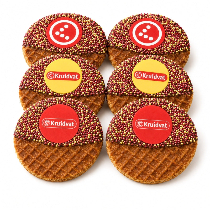 Personaliseer je Stroopwafel (met logo)