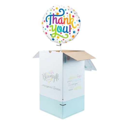 Combideal Bedankt  (chocolade, bloemen en ballon)