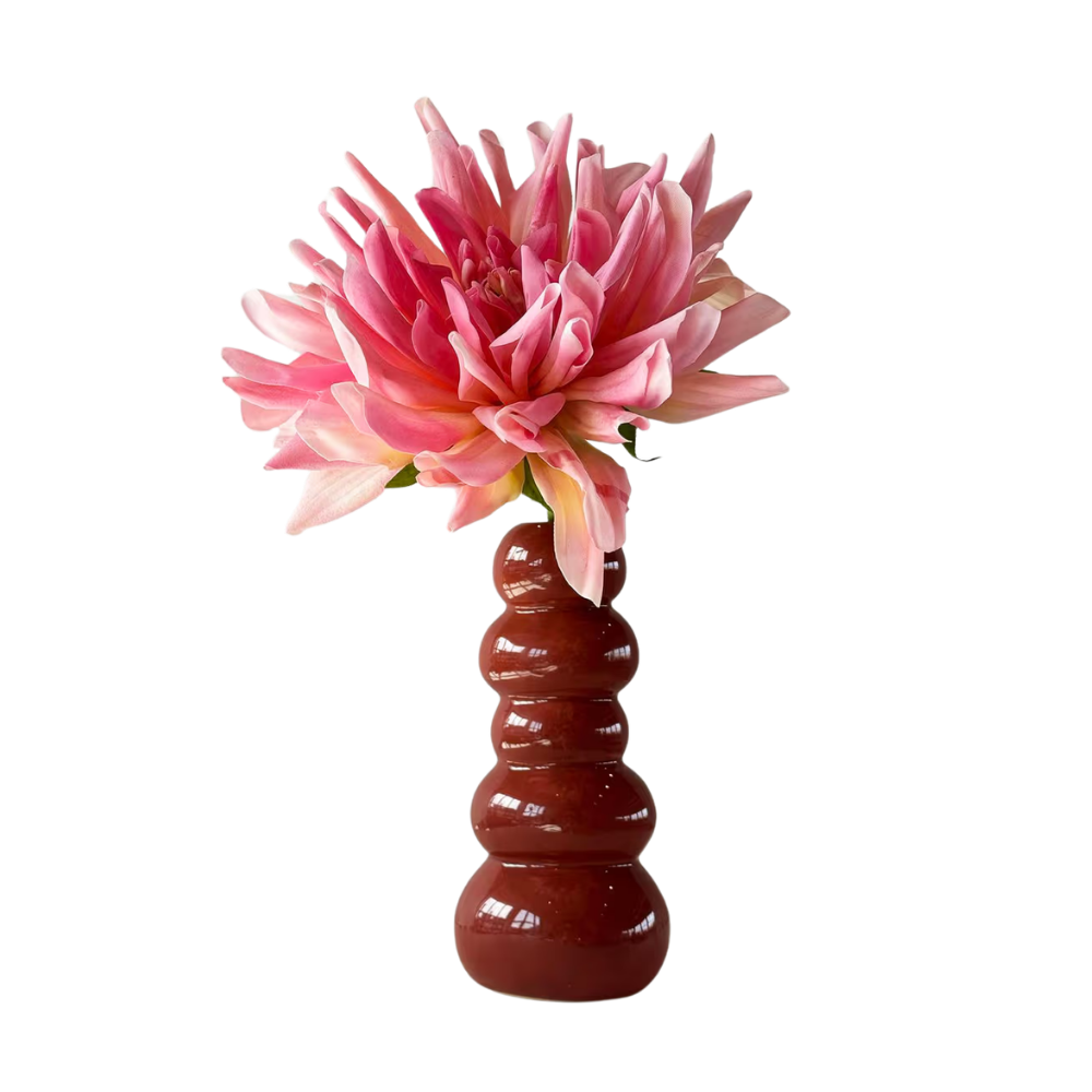 The Mini Collection  - Zijden bloem met vaas