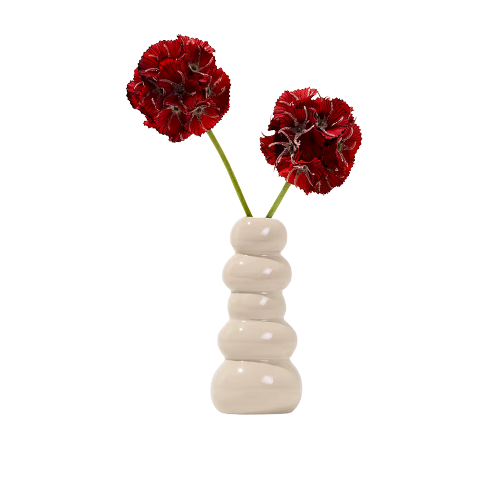 The Mini Collection  - Zijden  bloemen met vaas