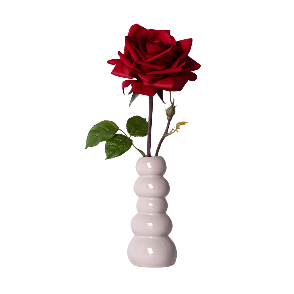 The Mini Collection  - Zijden  bloemen met vaas