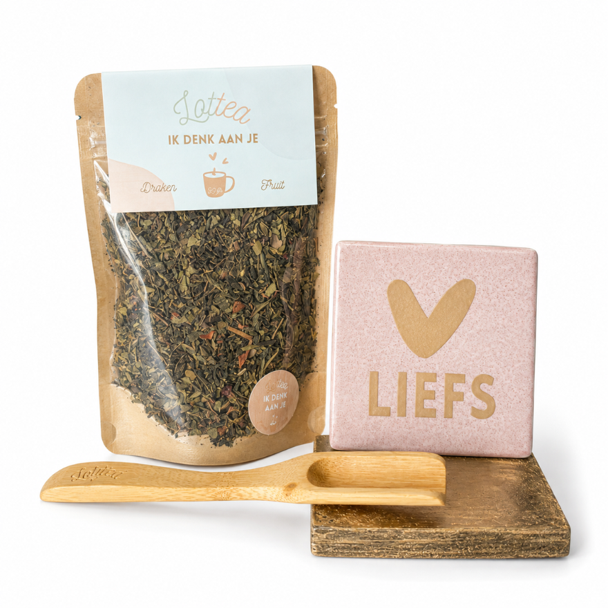 Giftset 'Ik denk aan je'