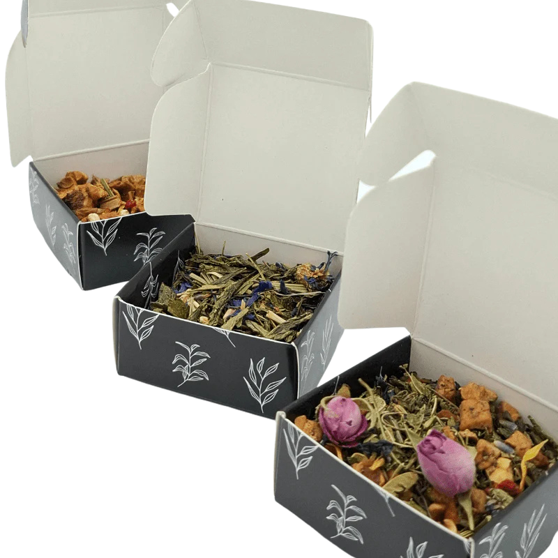 Theepakket brievenbus Zen Tea en Choco Box