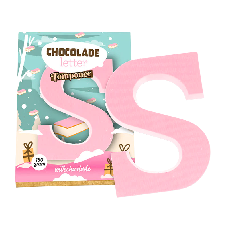 Tompouce chocoladeletter