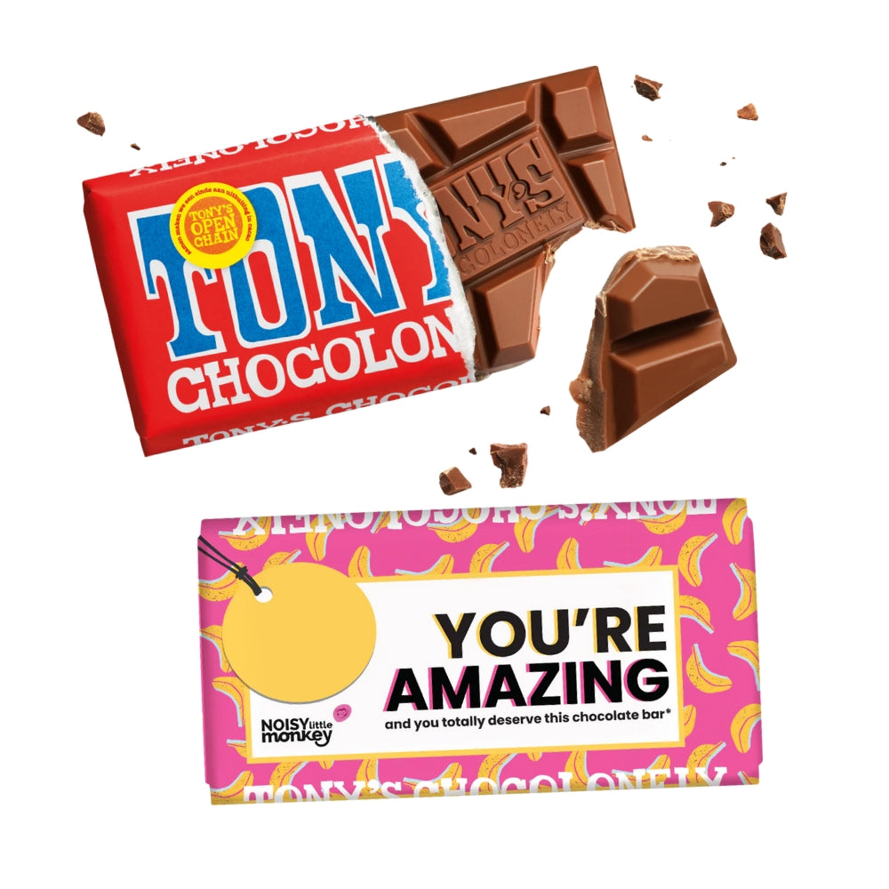 Tony Chocolonely met eigen wikkel