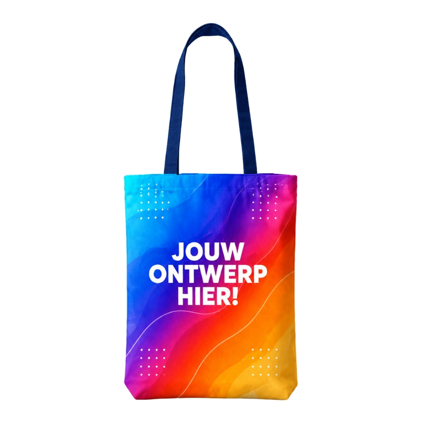 Basic Tote Bag met eigen ontwerp - Vanaf 25 st.