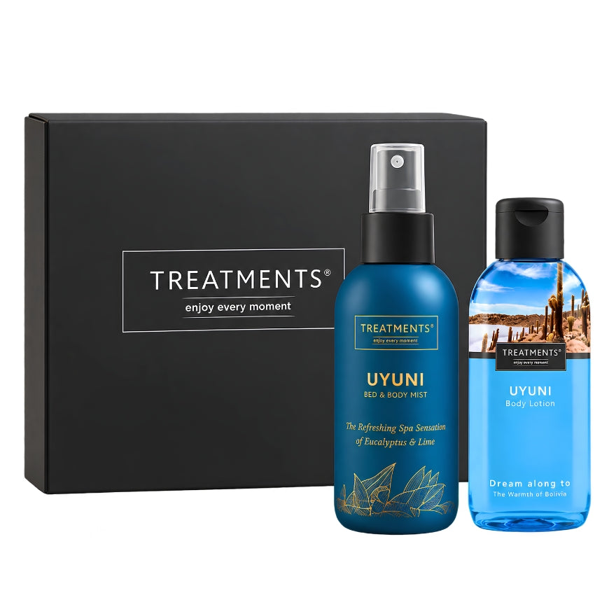 Body & Fragrance Mailbox (Brievenbus Giftbox - 4 geuren) van Treatments