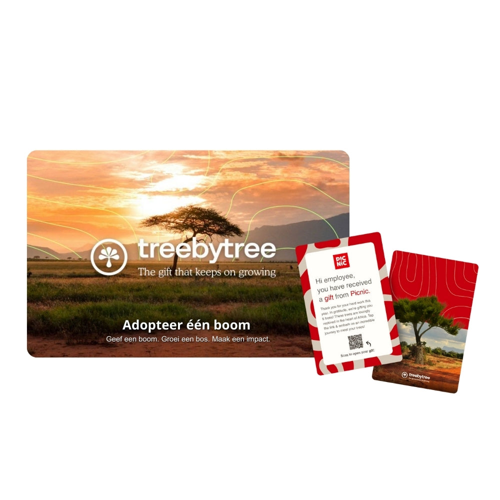 Treebytree Cadeaukaart - 1 boom