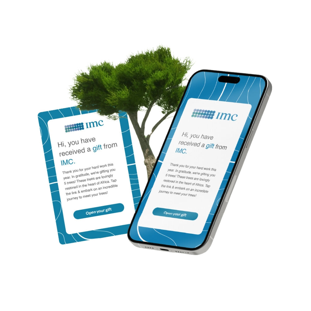 Treebytree Cadeaukaart - 1 boom