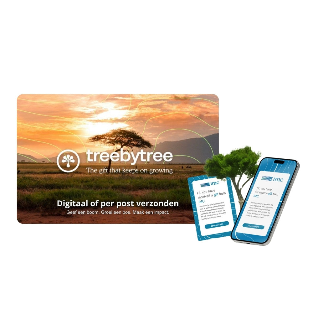 Treebytree Cadeaukaart - 1 boom