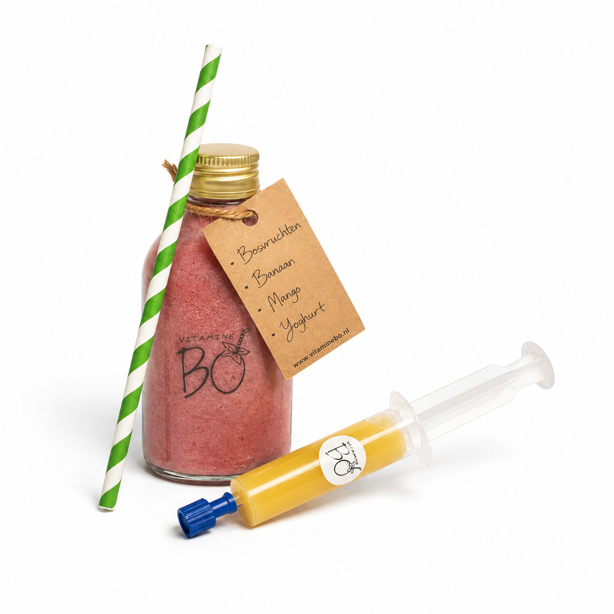 Vitamine Vaccin + Brievenbus Flessenpost
