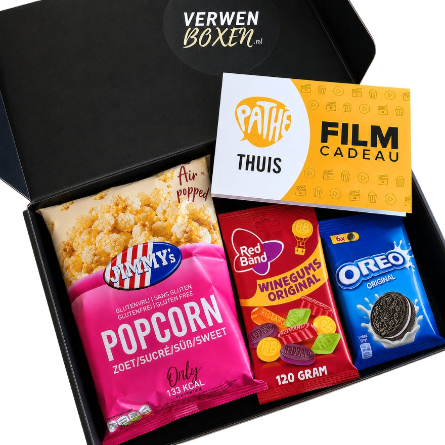 Vegan Cadeau – Pathé Thuis Brievenbuscadeau met Vegan Snacks