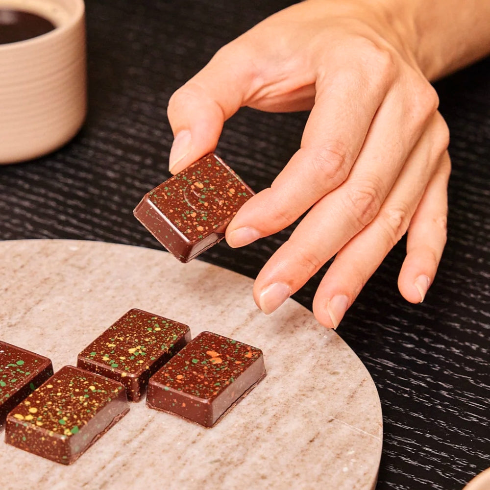 Het groene geluk - chocolade brievenbuscadeau