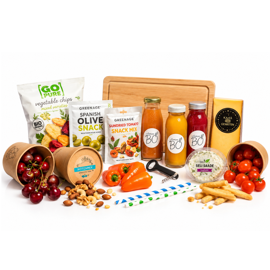 Vitamine Partybox - Gezonde Borrelbox