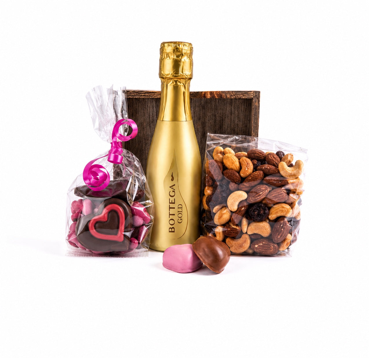 Bottega Gold Cadeaupakket met Chocolade & Luxe Noten