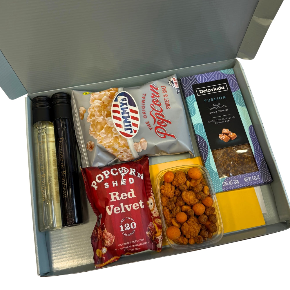 Wijn & Movie Night Box - Brievenbus
