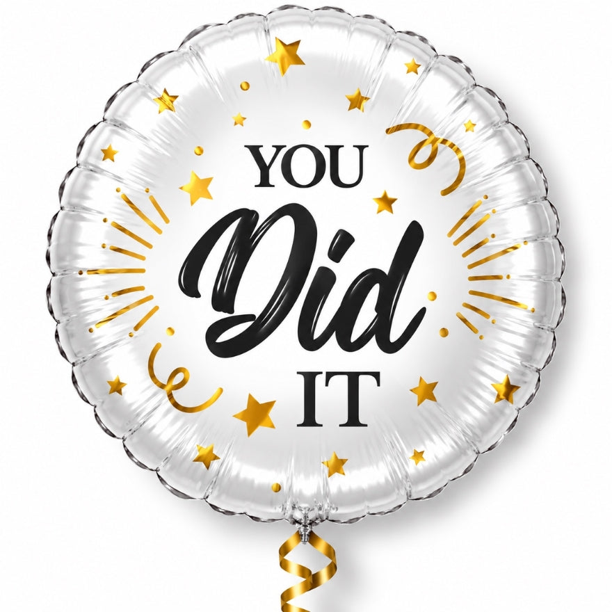You Did It’ heliumballon – Goud & Sterren