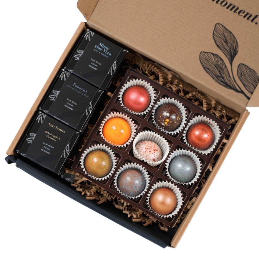 Zen Tea & Bonbon box Theepakket Cadeau