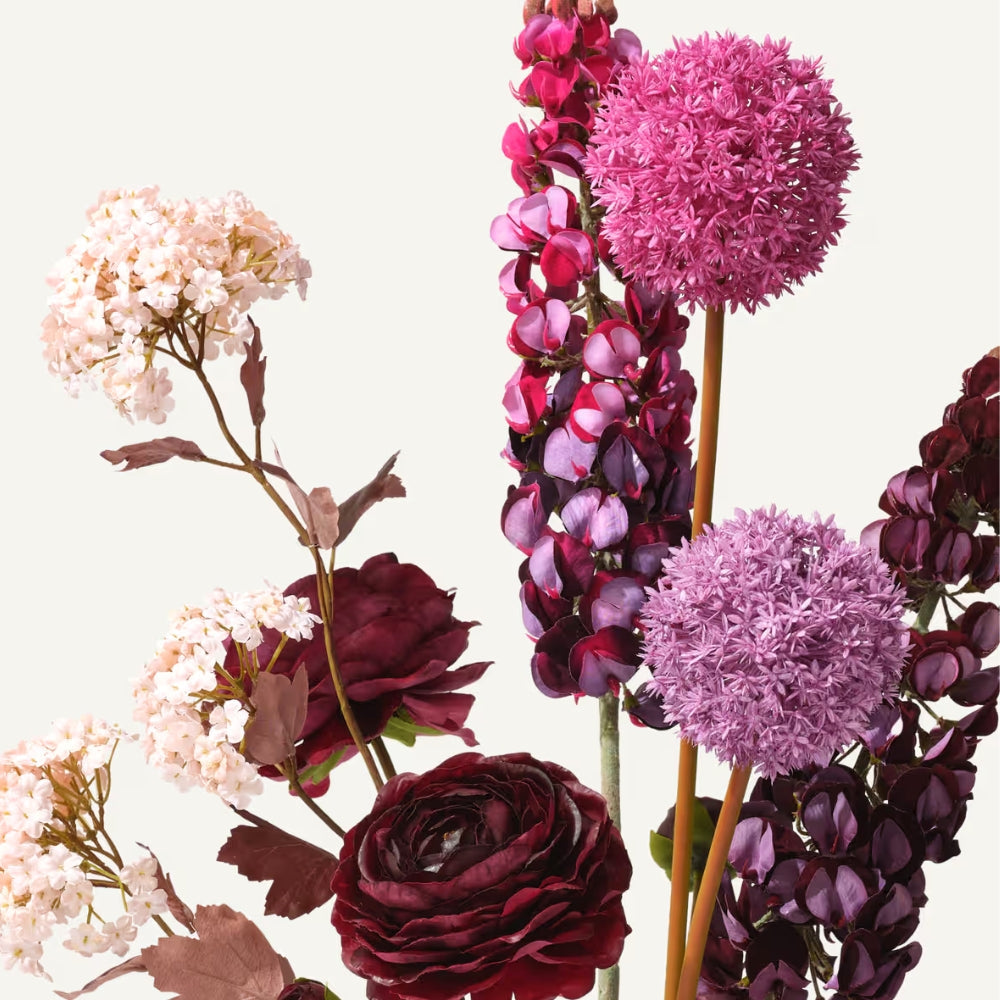 Zijdenbloemboeket The Mori