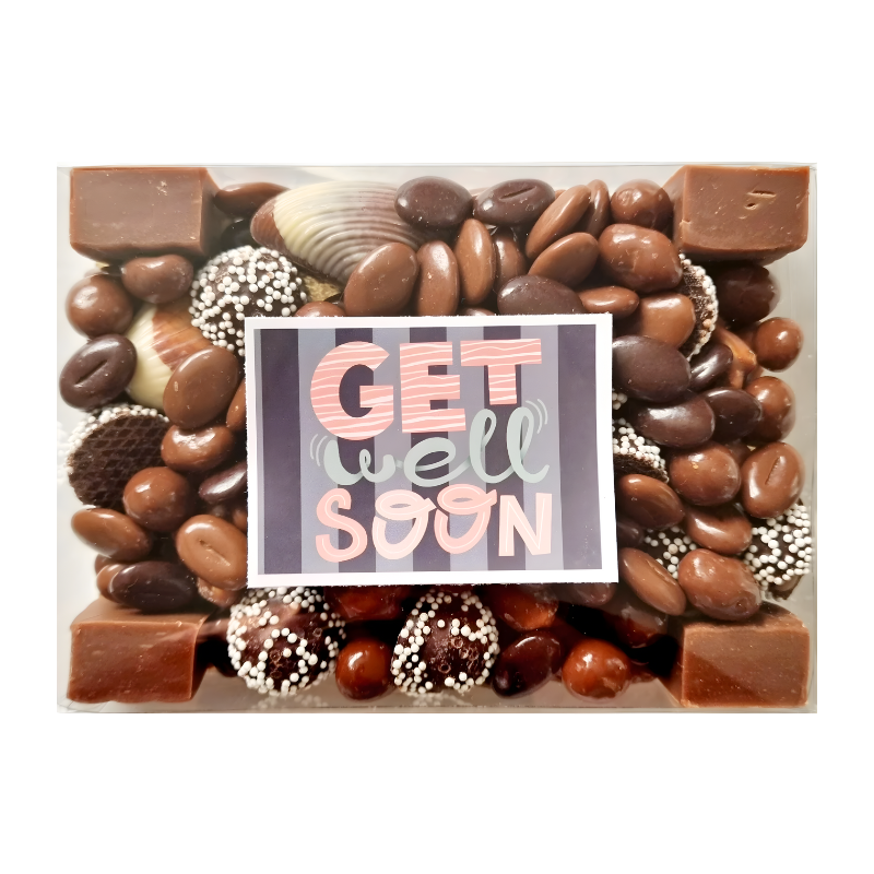 Chocolade doosje - Beterschap