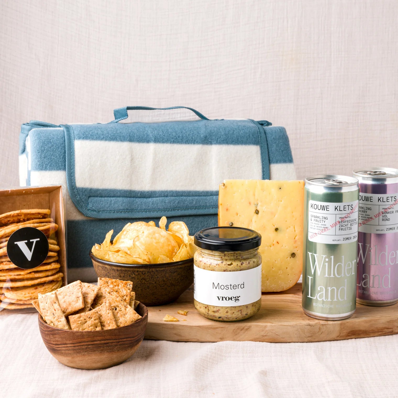 Zomerse picknick (borrelbox)