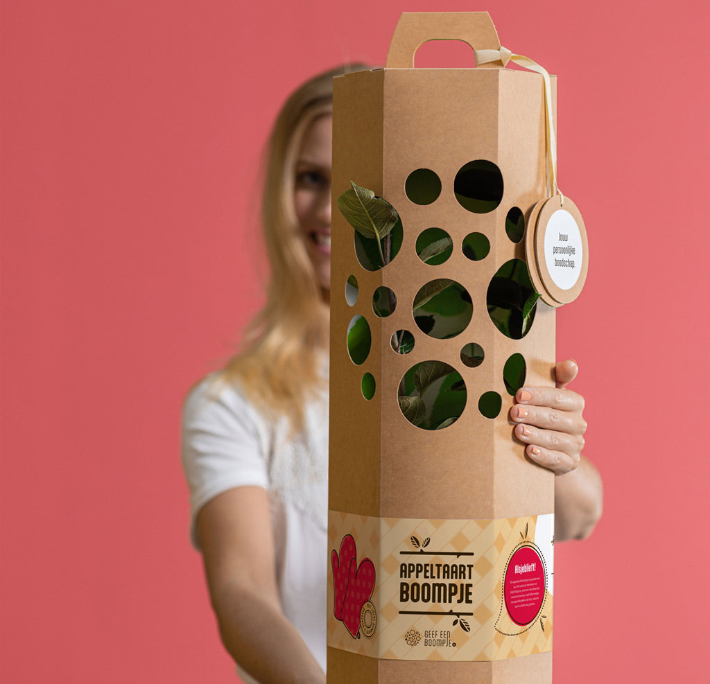 Cadeaupakket Appeltaart boompje met bakpakket