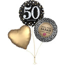 Ballonnen tros '50 jaar' Sarah